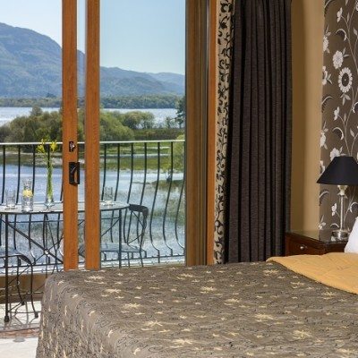 The Lake Hotel Deluxe room + water view