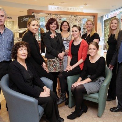 Staff at Urban Optics, Scotts Street, Killarney,